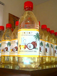 Virgin Coconut Oil. 