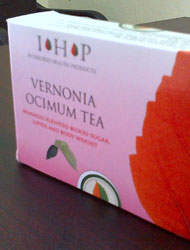 Vernonia Ocimum Tea. 